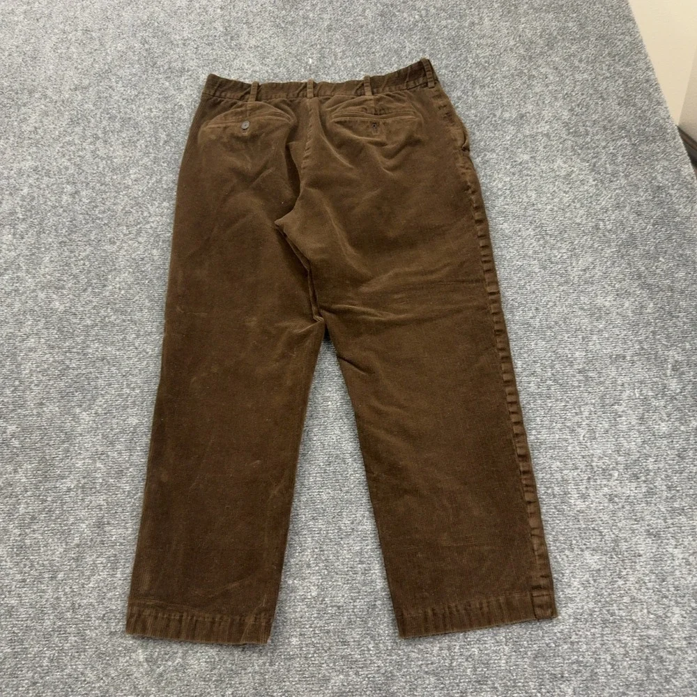 Uniqlo Pants Mens M Brown Cotton Corduroy Casual Streetwear